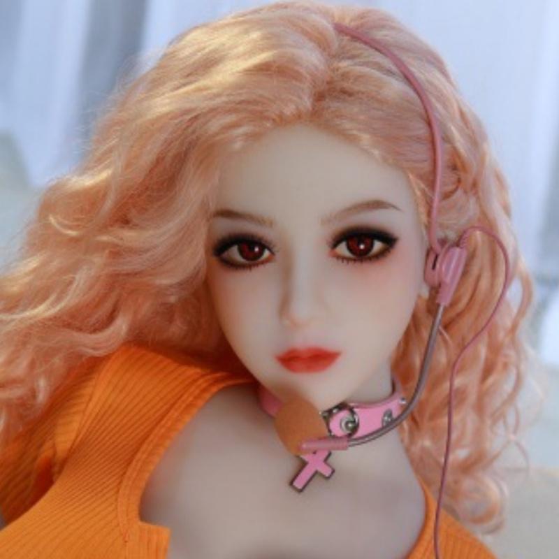 Men's Sex Doll Head Love Doll Oral Sex Beige Skin Masturbation Cup Erotic Adult Sex Toy