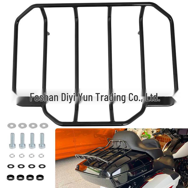 

Harley Big Glide Motorcycle Rear Luggage Rack чёрный