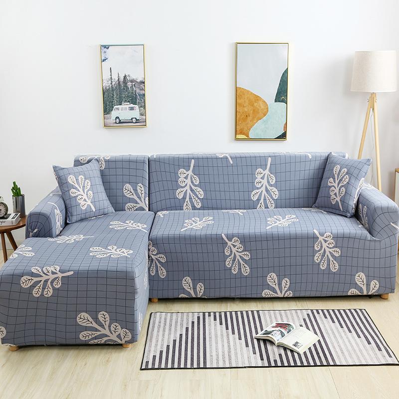 Elastic All-Inclusive Non-Slip Sofa Cover Sofa Slipcover Solid Color