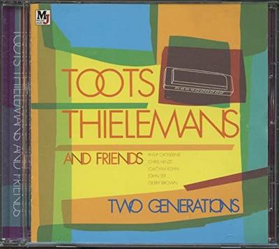 CD TOOTS THIELEMANS & KENNY WERNER - TWO GENERATIONS MECJ30106 Japan ObiJazz Used