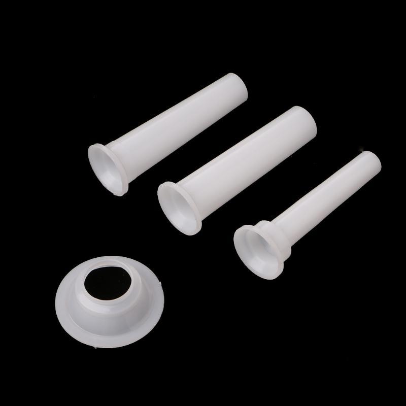 3 Pcs Universal Sausage Stuffing Tube Plastic Stuffers For Casing Grinder