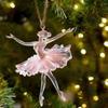 Ballet Dancer Acrylic Hanging Ornament Lucky Goddess Lucky Goddess Charm  Vehicle Decor