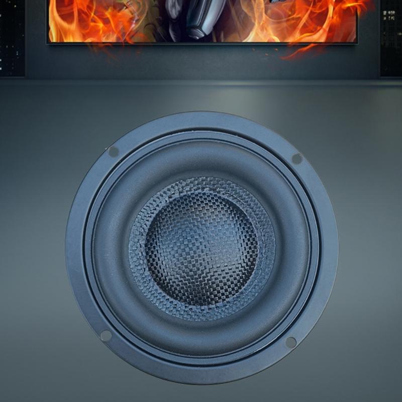 Powerful 4inch Basses Speakers 40W High Sensitivity Loudspeaker with Ventilated Frame for Efficient Heat Dissipation