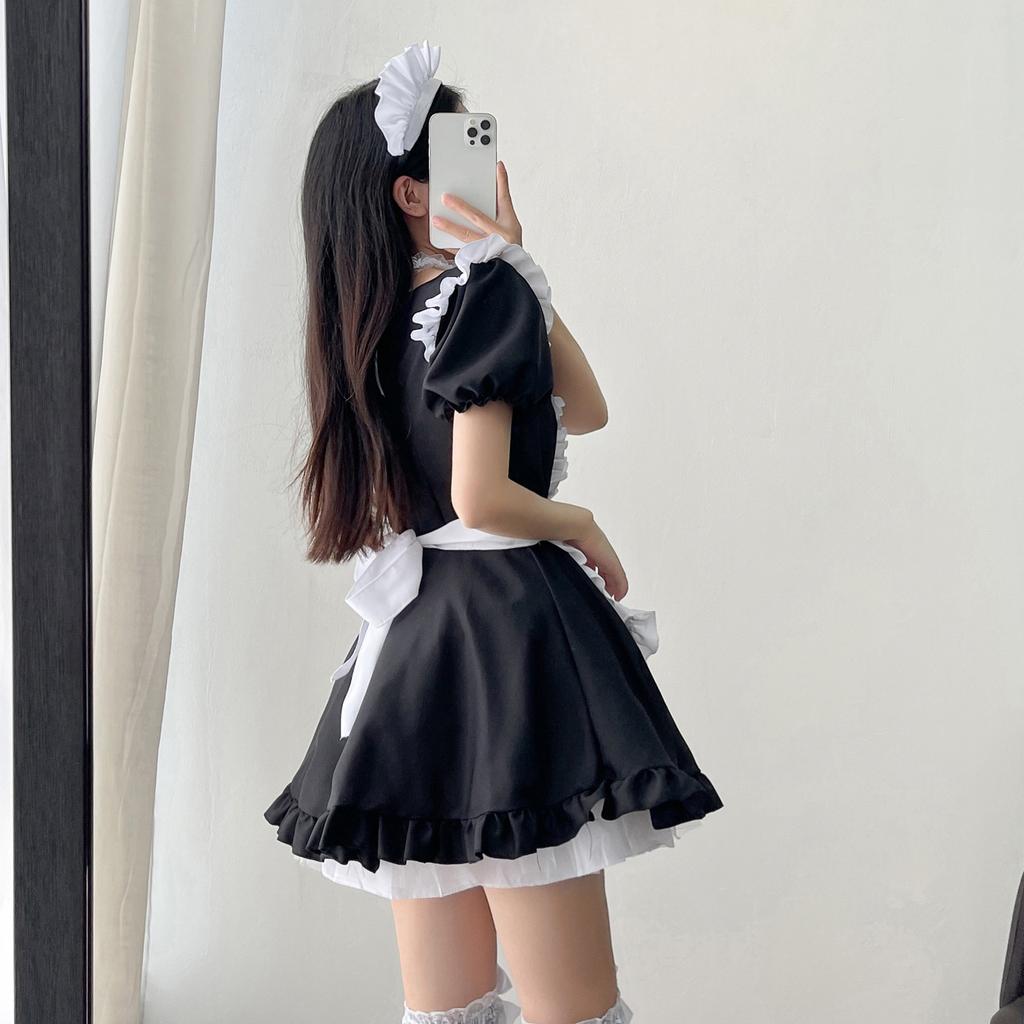 Cosplay maid outfit cute Lolita Lolita daily Japanese loli boys outfit women's boss