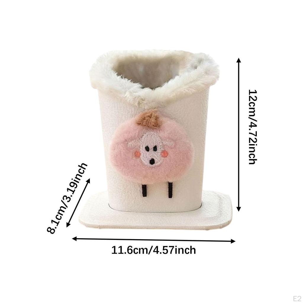 Lined Eyeglass Holder Cute Anti Scratch Multipurpose Sturdy Modern Glasses Stand Case for