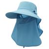 Spring and Summer New Sunscreen Women's Visor Fashionable Breathable Bucket Hat Nylon Men's and Women's Fishing Hat