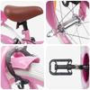 Kinderfahrrad 16 Zoll für Alter 4 6 Hellrosa