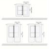2pcs Blue & White Floral Bird Print Sheer Curtains - Rod Pocket Design, Easy Slide, Sun-Filtering, Machine Washable Polyester, P