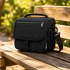 Canvas Camera Shoulder Bag WaterResistant with Removable Dividers Padded for