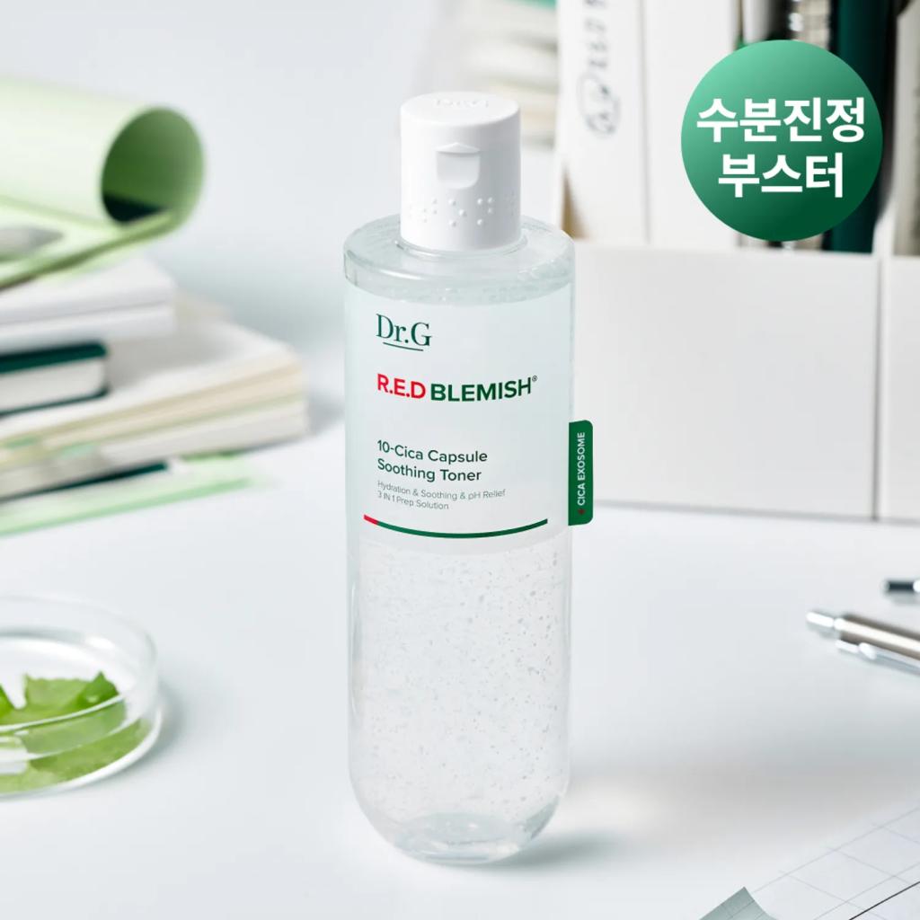 [Dr.G] Red Blemish 10-Cica Capsule Soothing Toner 300ml