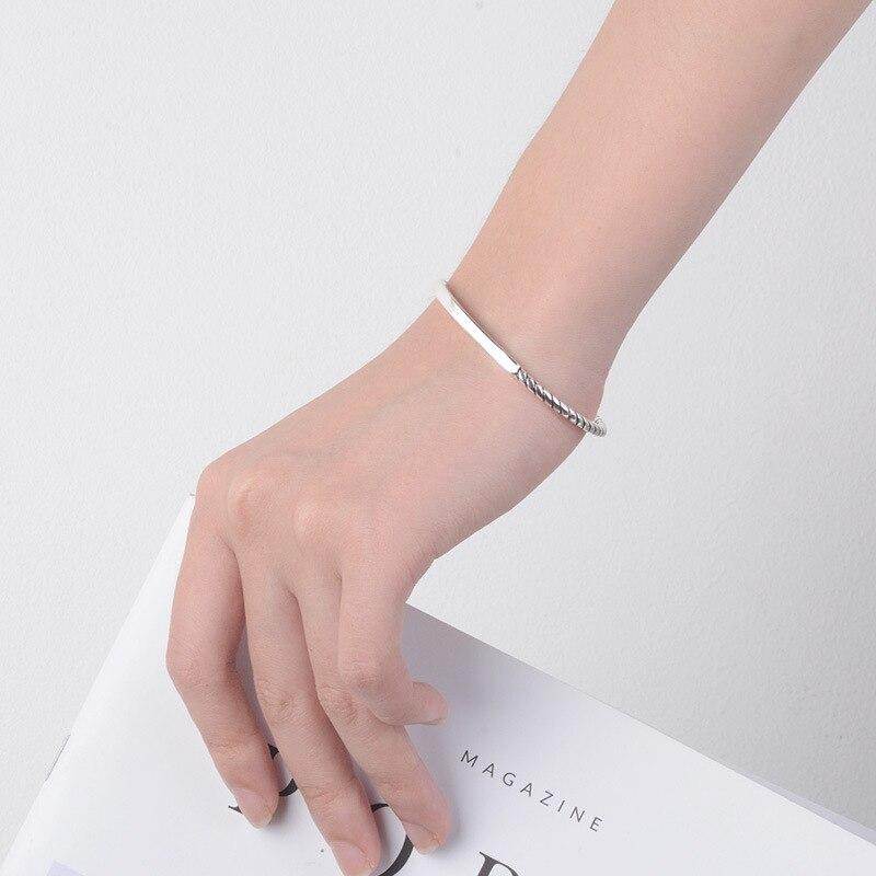 

925 стерлингового серебра мода маленькие бусины браслеты браслеты ювелирные изделия аксессуары для женщин свадьба годовщина подарок