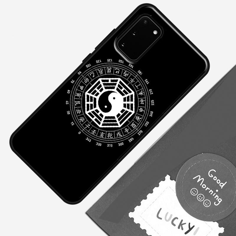 Eight Diagrams Taiji Yin Yang Phone Case For Samsung Galaxy S24 S26 Ultra S20 S21 S22 S23 S25 Plus S10 S25 FE Cover Shell