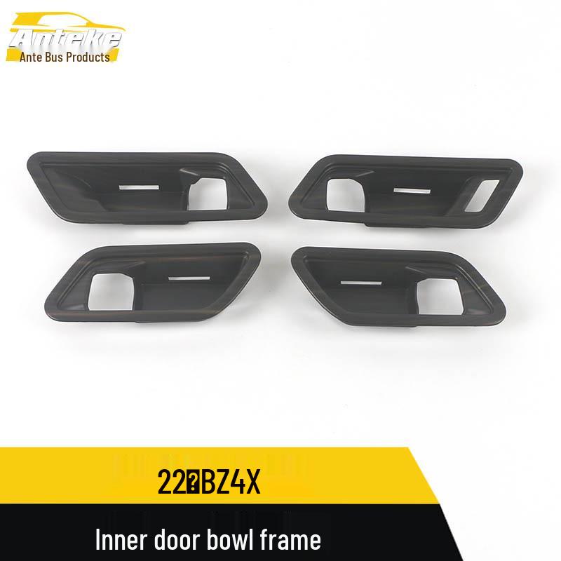 22 BZ4X Interior Door Bowl Decoration & Anti-Scratch Dashboard Frame Sticker