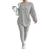 Women's Sets Long Sleeve Loose Hoodie Long Pants 2 Pieces/set