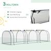 350  X 100 Cm Low Tunnel Greenhouse - Clear
