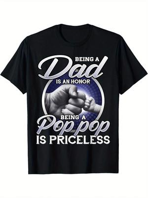Papa zu sein ist eine Ehre, Opa zu sein ist unbezahlbar, Vatertags-T-Shirts