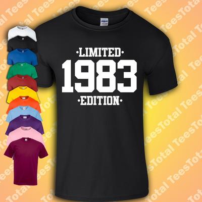 40. Geburtstag T-Shirt 1983 Herren Lustig Jahre Alt Limitierte Auflage Vintage Jahr