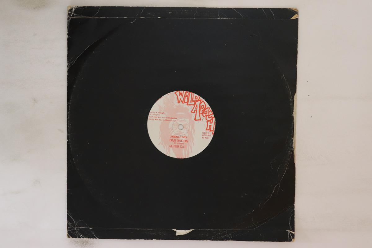 

12inch Record SUPER CAT Dan Dada WAD024 WILD APACHE 1990 UK Reggae Ska Dub Used