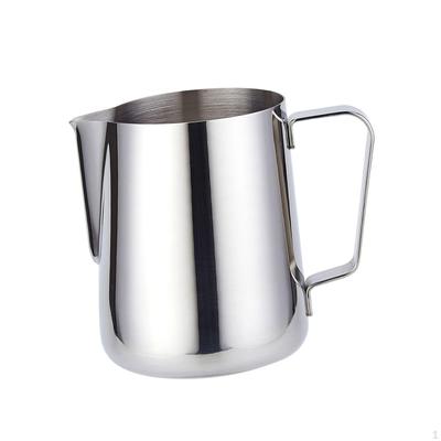 Frothing Jug for Milk, Latte Art Equipment, Stainless Steel Espresso Cup Coffee And Tea
