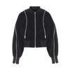 Surgery Round Zip Bomber Matte Black
