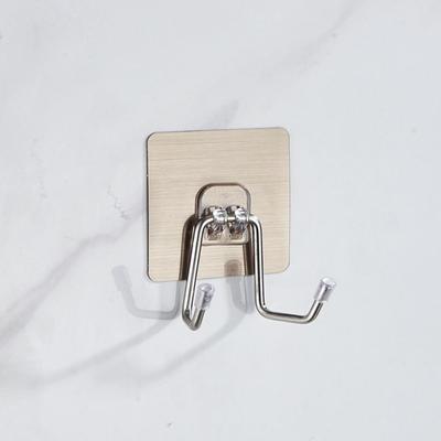 New Self Adhesive Wall Hook Durable Double Hook Sticky Hook Load-bearing Mutifunction Traceless Hook