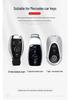 High-End Key Case for 25 Mercedes-Benz Models: E300L, C260L, GLC, GLS, EQE, A-Class - Elegant Design for Women