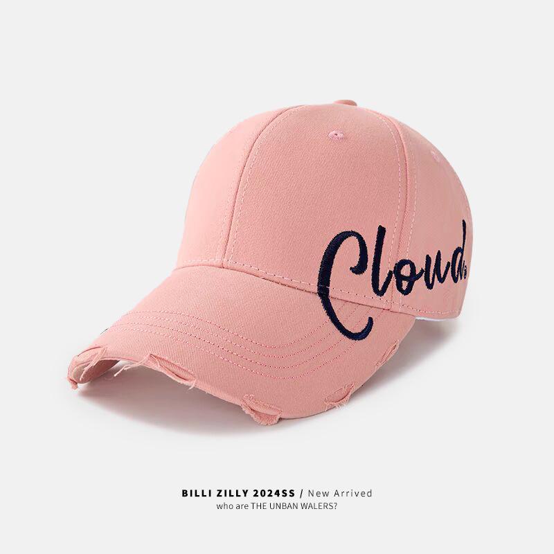 Korean Style Summer Letter Embroidery Baseball Cap - Versatile and Casual for Men & Women