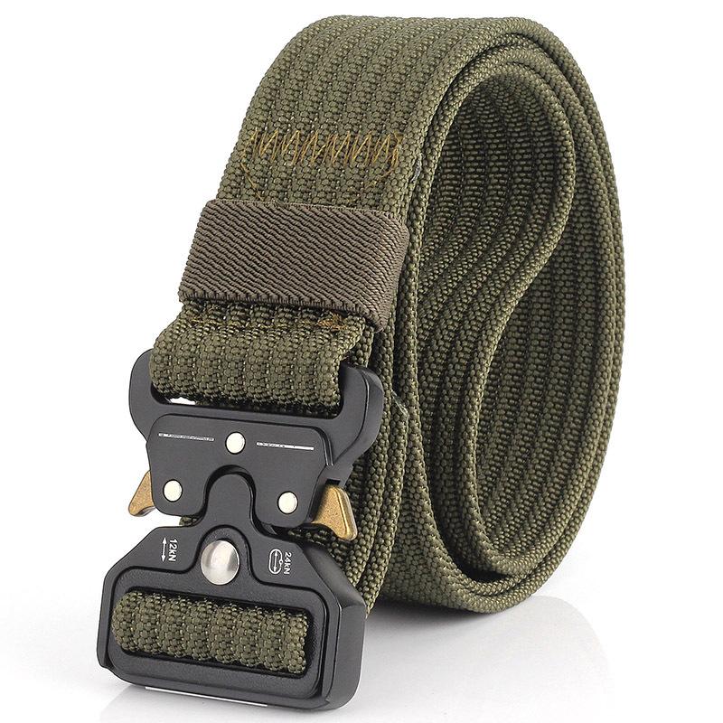 New Quick Release Cobra Belt, Nylon Outdoor Sports Men's Belt