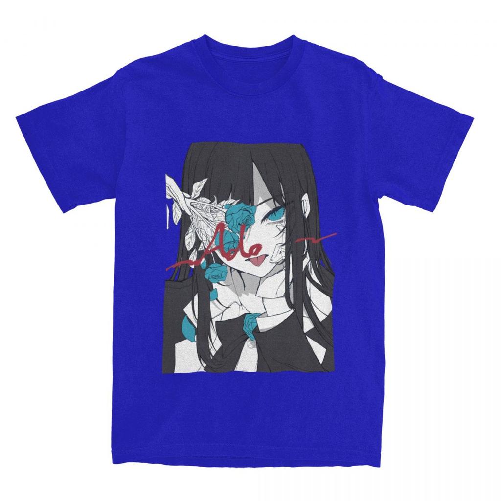 Ado Singer TShirt Kyogen Album Merch Novelty T Shirts ShortSleeve Funny Tshirt Summer Cotton Breathable Plus Size Clothes