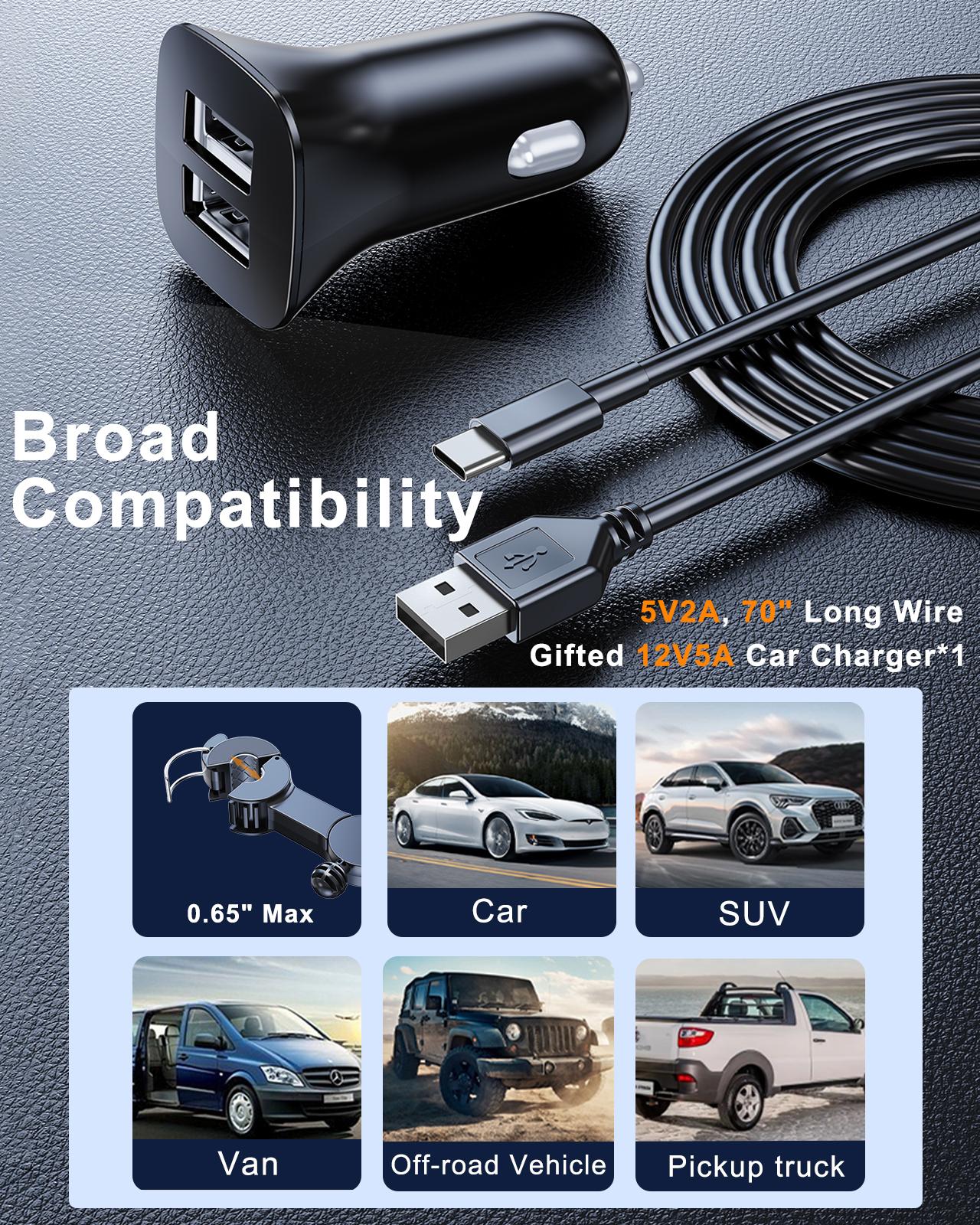 Летний автомобильный вентилятор охлаждения Hipacool с двумя головками — фото 6