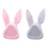 Cute Girls Hat Plush Rabbit Bunny Ears Hat Earflap Cap Kids Adults Warm Headgear Hats Party Costume Fancy Dress Headwear