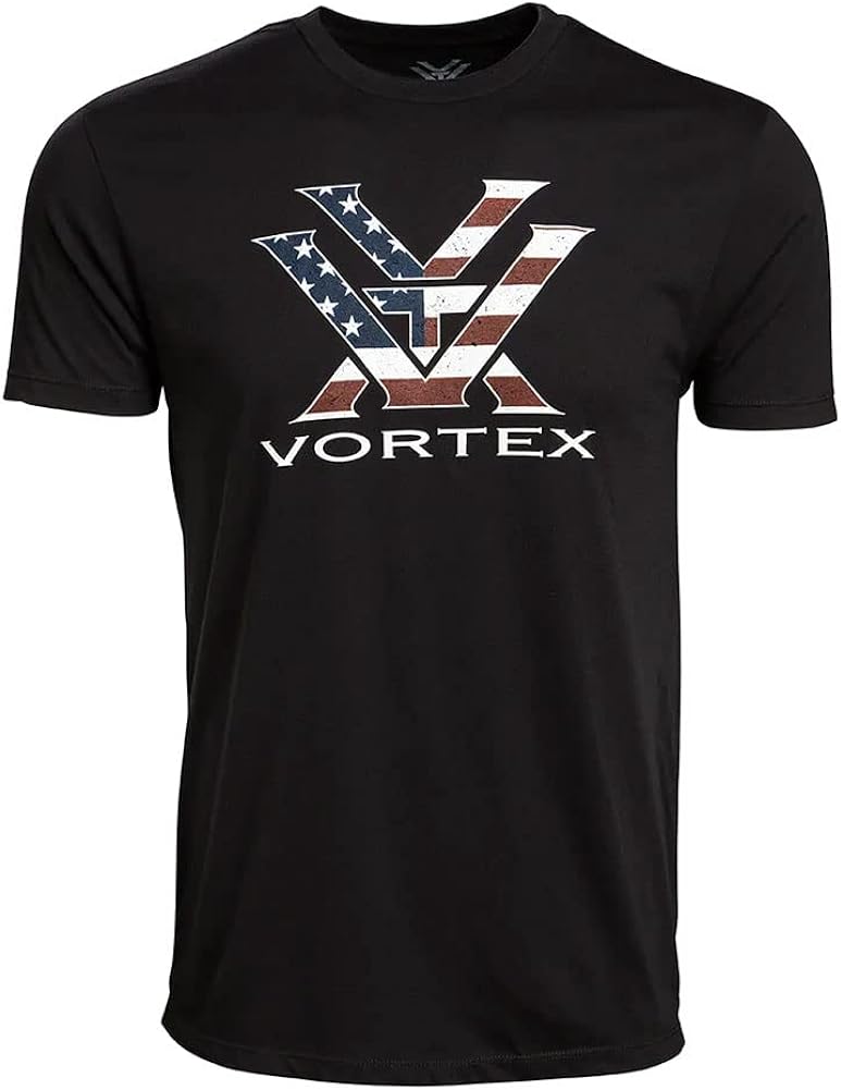 

Рубашки Vortex Optics со звездами и полосками Футболка унисекс