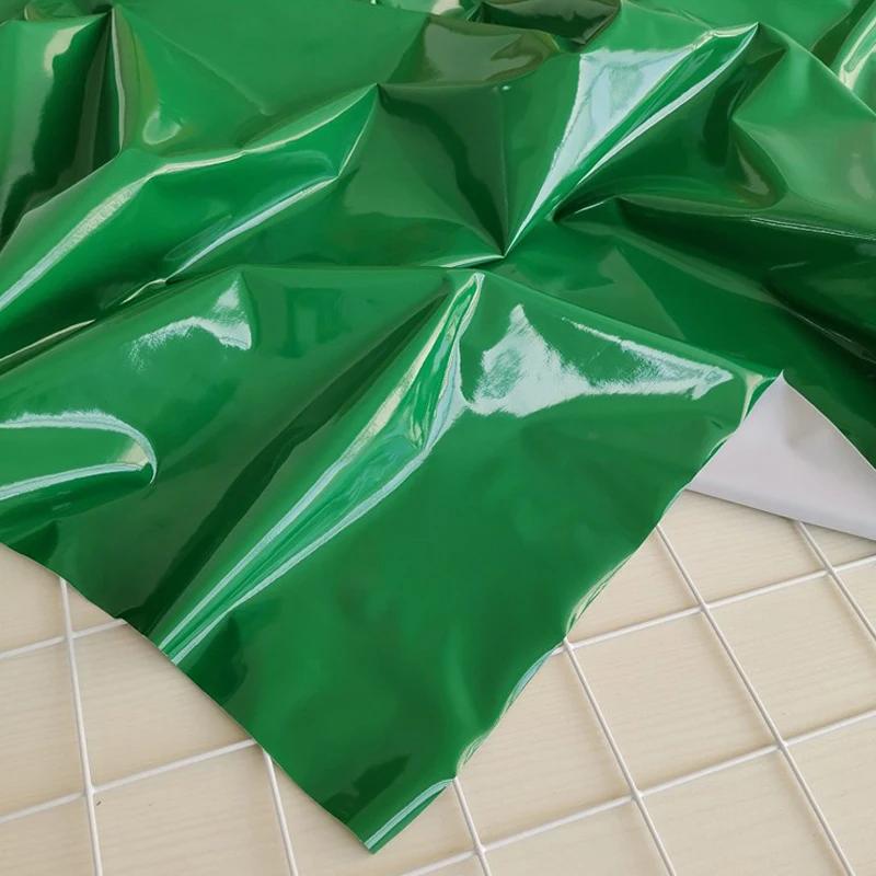 

1 м эластичная зеркальная супер яркая поверхность имитация искусственной кожи ткань мягкая нежная для обивки платья леггинсы DIY шитье 100x140cm