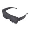 Okulary LED 4 Kolory Wysoka Jasność Sterowane Aplikacją Inteligentne Okulary Świecące w Ciemności Okulary Imprezowe na Ślub Urodziny