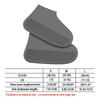 Waterproof Rain Shoes Covers Silicone Non-slip Wear-resistant Outdoor Adult Children Boots Portable Elastic Reusable