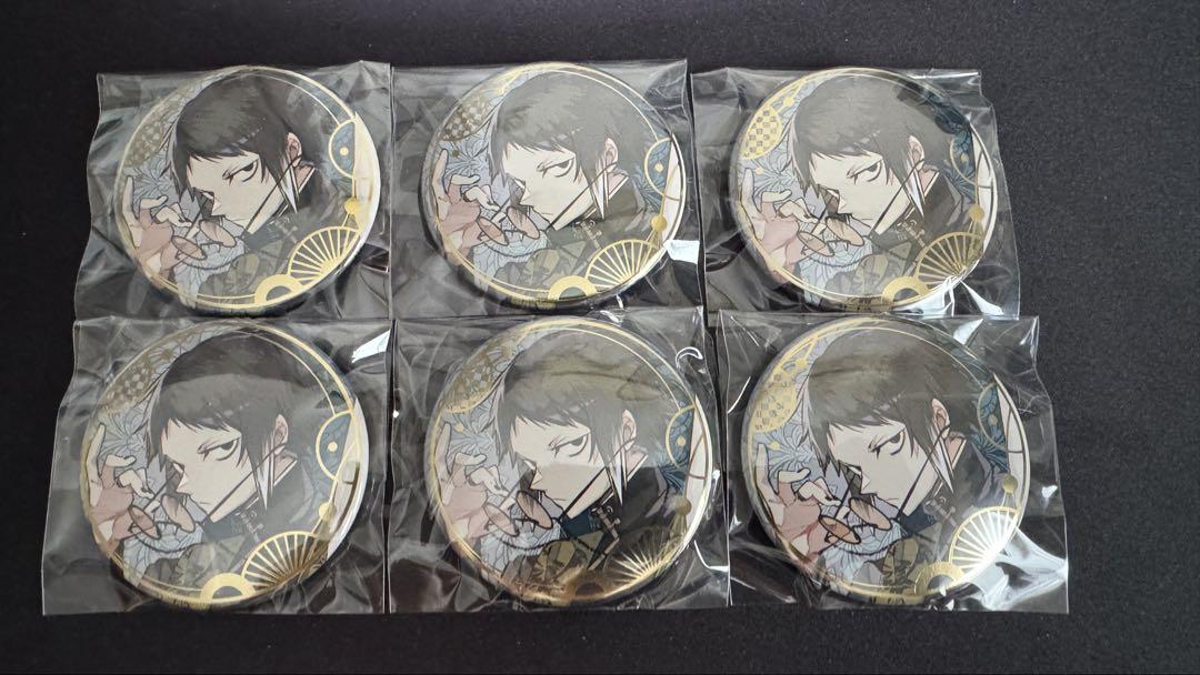 

[USED] Bungo Stray Dogs Harukawa 35 Can Badge Ryunosuke Akutagawa 6 pieces