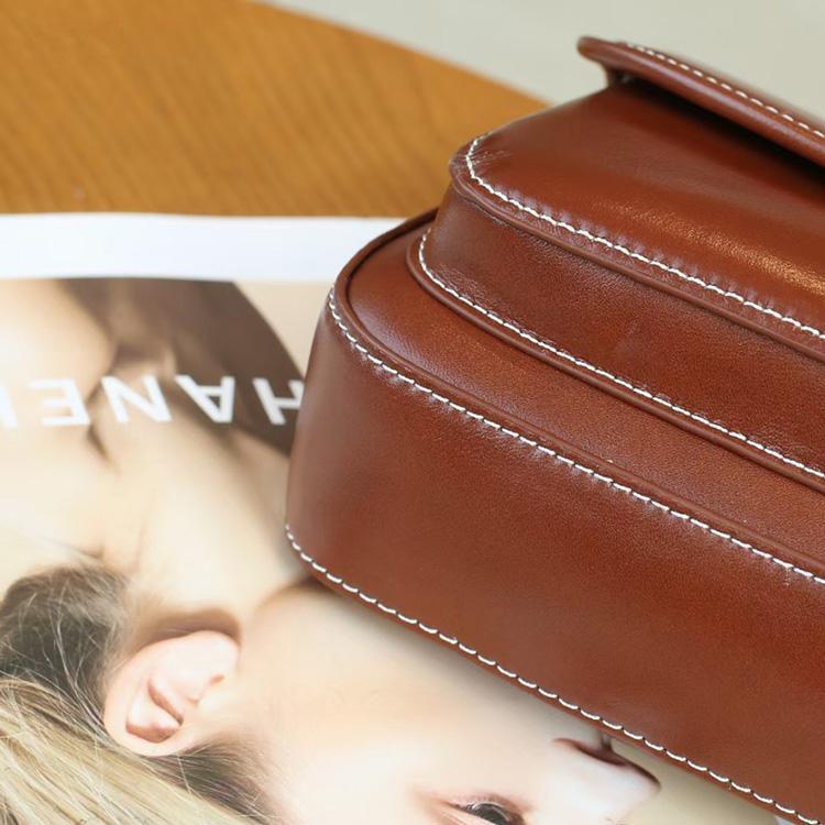 Women Natural Cow Leather Bag Lady High Quality Commuter Shoulder Bags Female Luxury Retro Crossbody Bag Ladies Cowhide Handbag