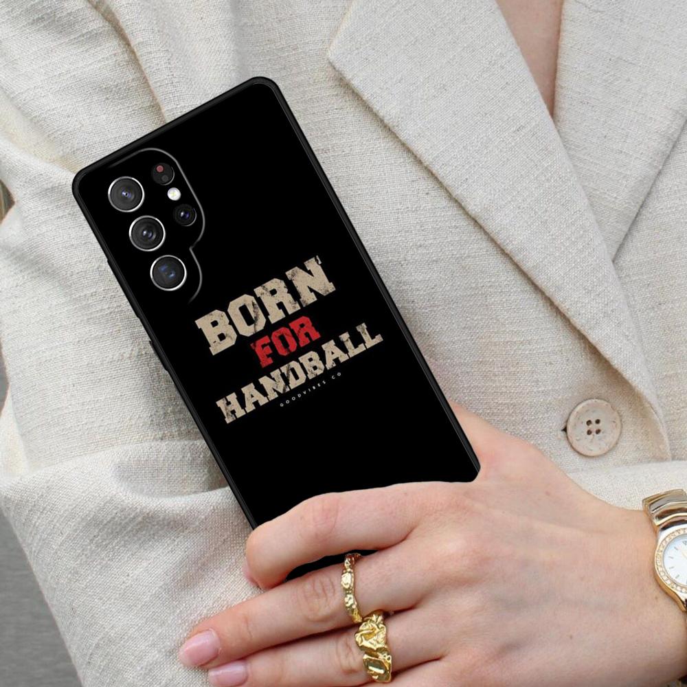 Handball Sport Cell Phone Case for Samsung Galaxy S26 Ultra S25 S24 S23 S22 S21 S20 Note10 Cover
