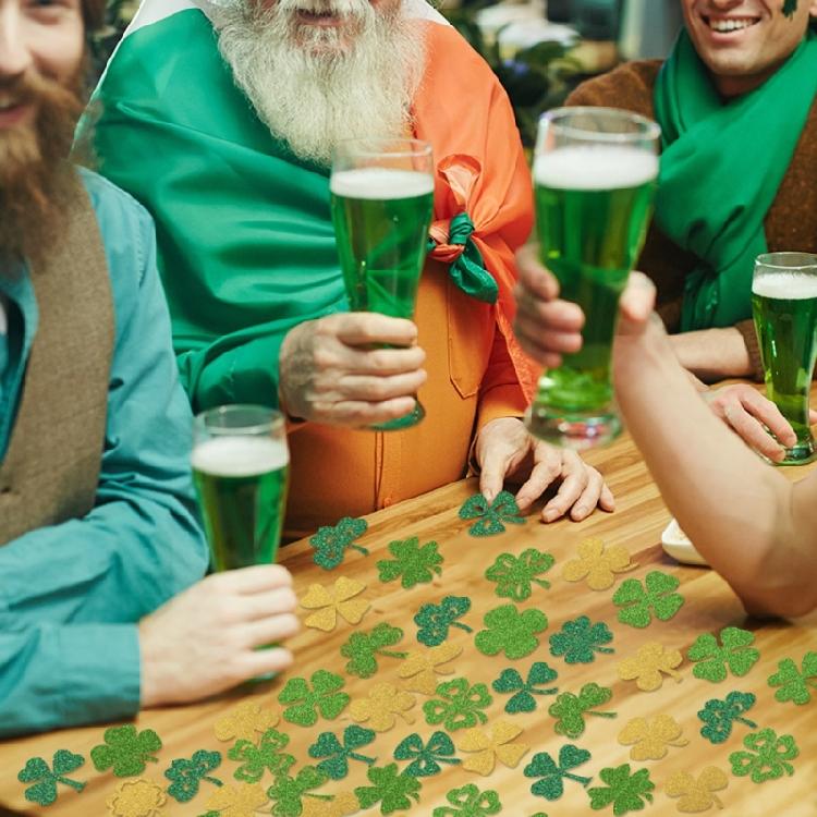 Patrick's Day Decorative Confettis Patrick's Day Paper Confettis Charm Perfect for Weddings and Birthday Parties