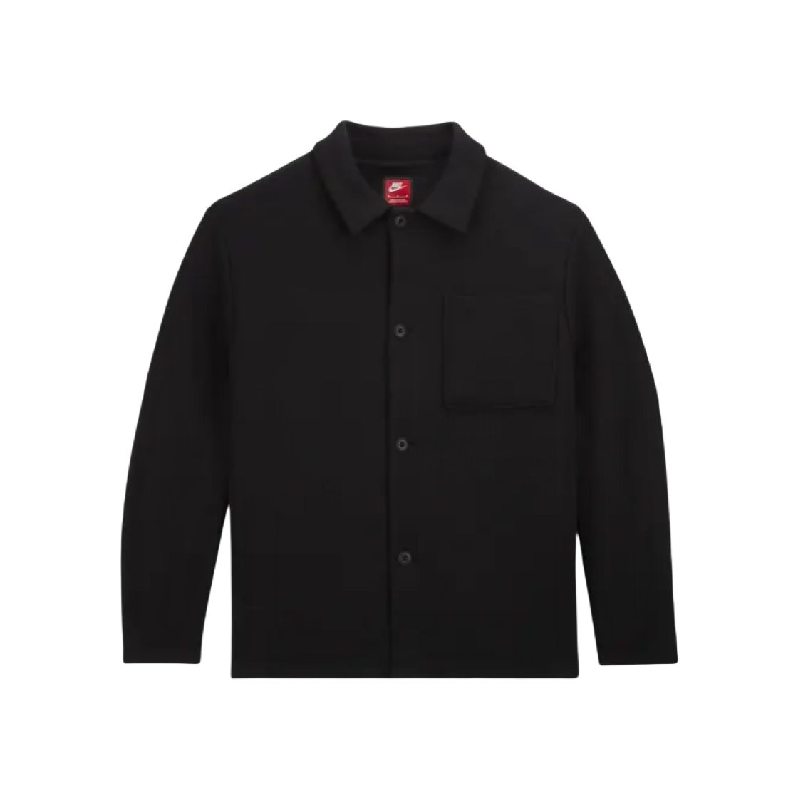 Nike Sportswear Tech Fleece Reimagined Wide Shirt Jacket Black FB8168-010 L