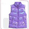Winter Warm Fleece Vest Fashionable Casual Thickened Padded Outerwear for Women