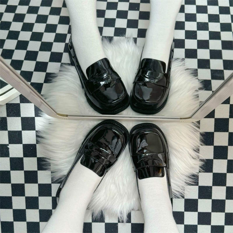 jk uniform shoes original lolita shoes college students uniform shoes spring and autumn new basic shoes student versatile