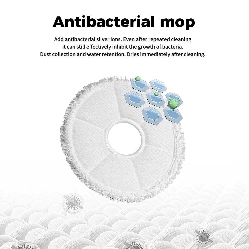 Mop Cloth For Ecovacs X1 OMNI/TURBO/MAX / X1S PRO,T20 PRO/MAX/PRO PLUS,T10 OMNI/ TURBO/MAX Accessories Robot Vacuum Cleaner Part