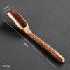 1 pz Accessori per il tè Cinese Kongfu Legno Bambù Stile retrò Cucchiaio da tè naturale Cucchiaio delicato Cucchiaino da tè portatile in bambù