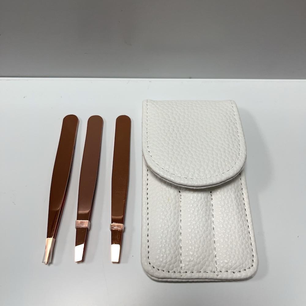 Professional Wholesale Eyelash Applicator Extension Tweezers Custom logo Stainless Steel Pointed белый