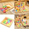 Adorable Cartoon Tetris Plush Cushion Toy Soft Crystal Velvet Sofa Pillow