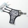 Deconstruct A4 European & American Sexy Women's Leopard Print Breathable Butt Lifting Plus Size Low Waist Thong