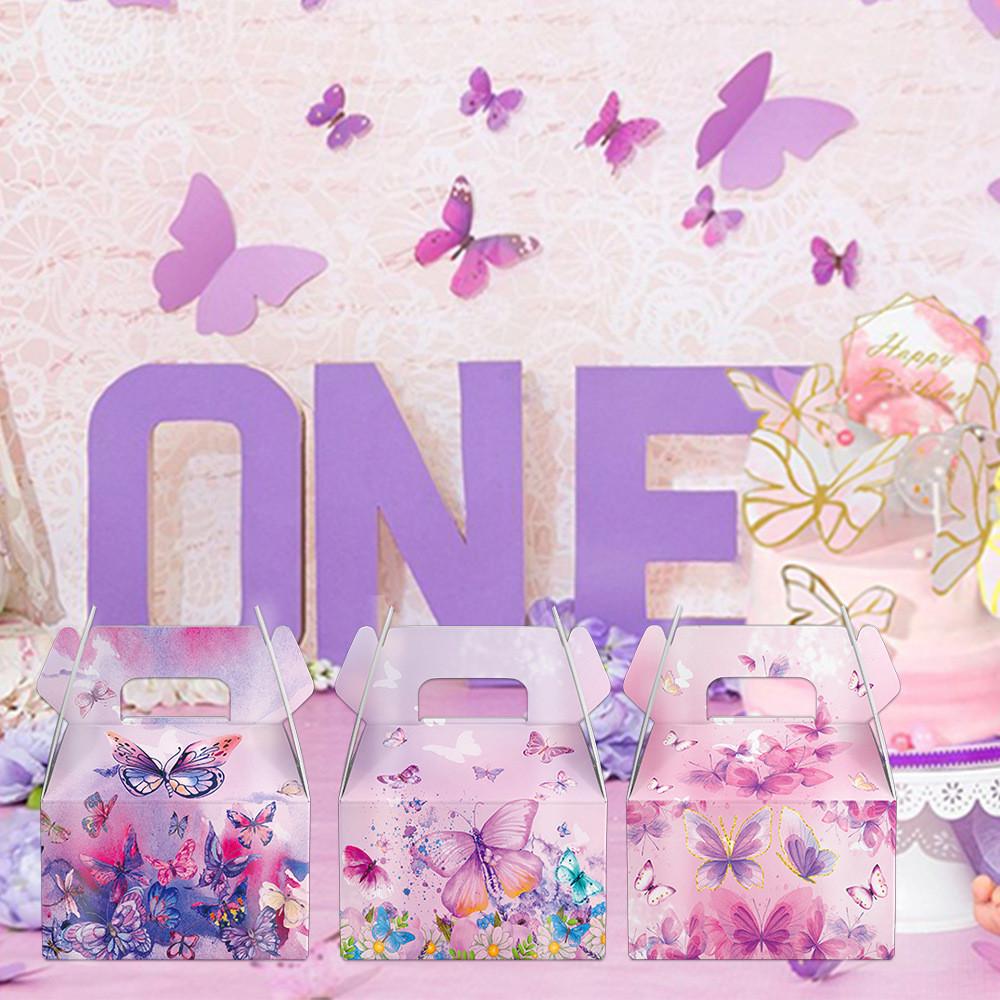 Butterfly Gift Handheld Paper Box For Party Decorations With Paper Material Ideal For Valentines Day