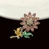 Flower Air Freshener Car Clip Universal Simple Installation Bling Faux