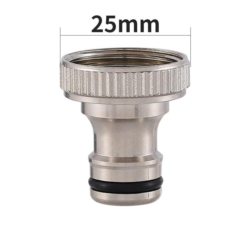 Nipple Quick Connector All Copper Electroplated Internal Thread 1/2" 3/4" Washing Machine Water Inlet Pipe Connector Accessories